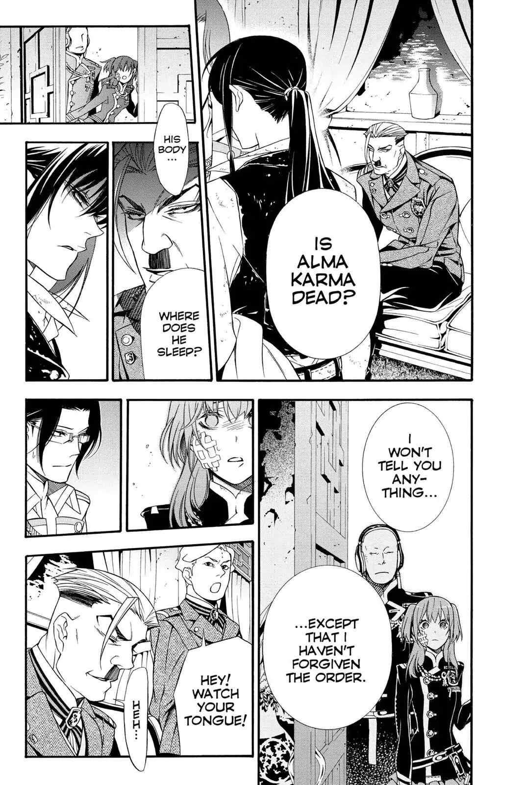 D.Gray-man Chapter 208 page 5 - 