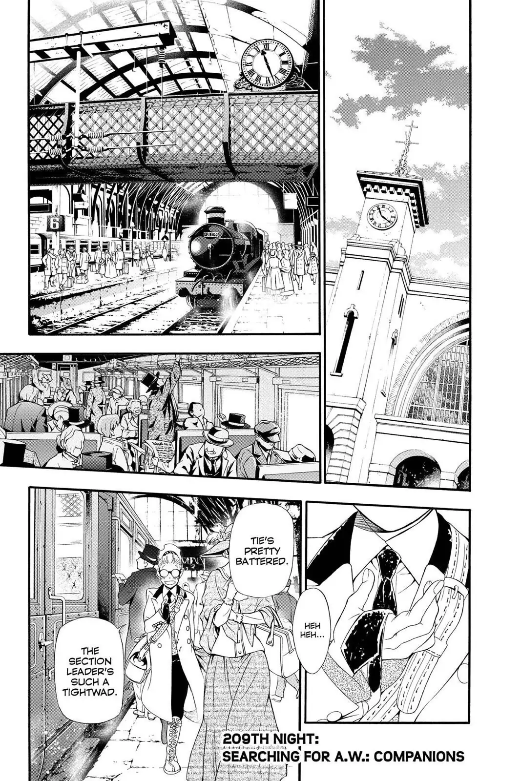 D.Gray-man Chapter 209 page 1 - 