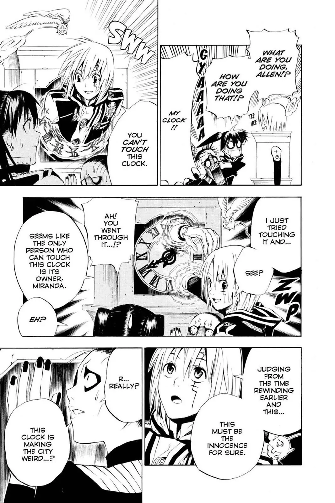 D.Gray-man Chapter 21 page 3 - 