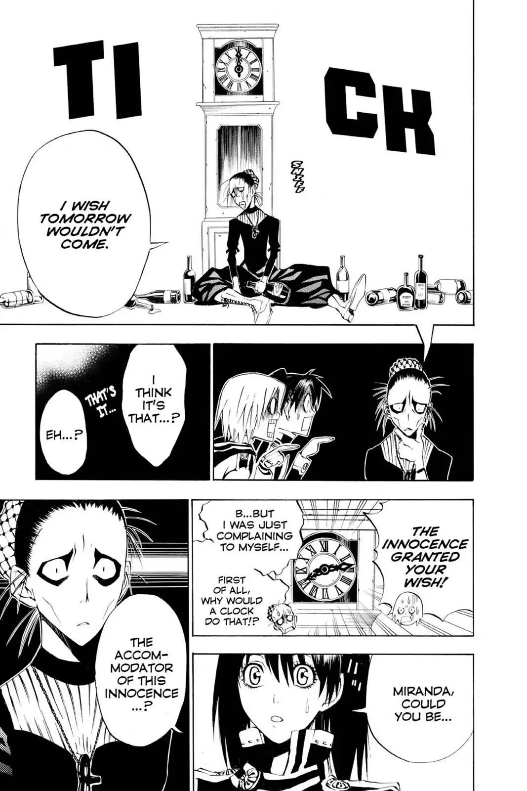 D.Gray-man Chapter 21 page 5 - 