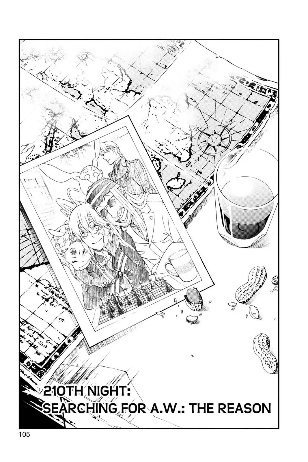 D.Gray-man Chapter 210 page 1 - 