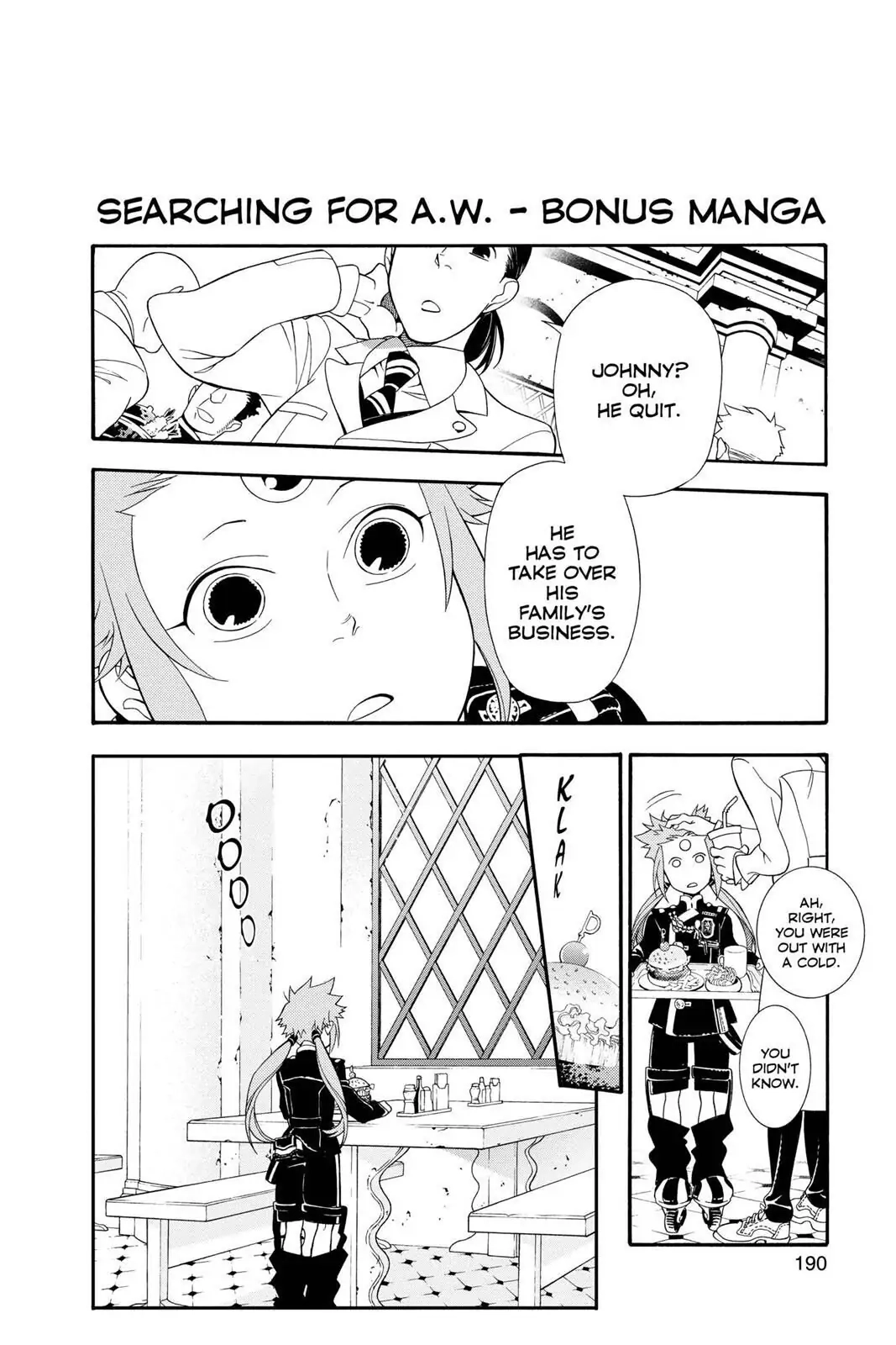 D.Gray-man Chapter 212 page 32 - 