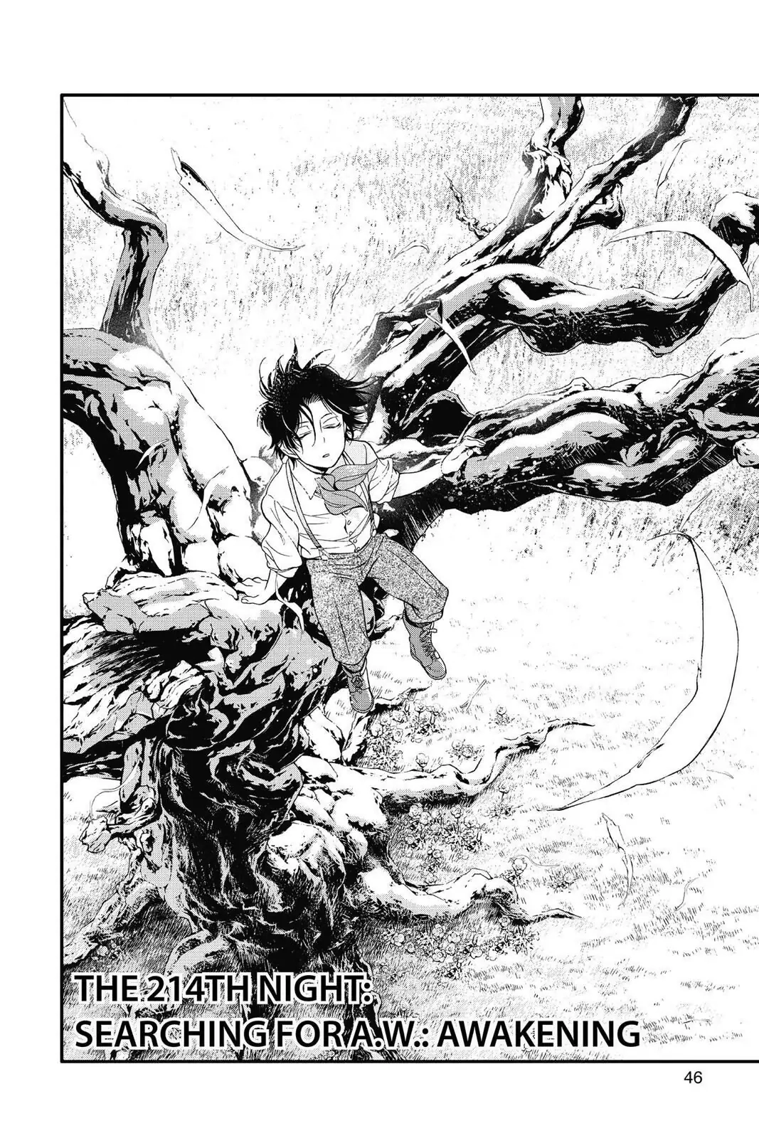 D.Gray-man Chapter 214 page 4 - 