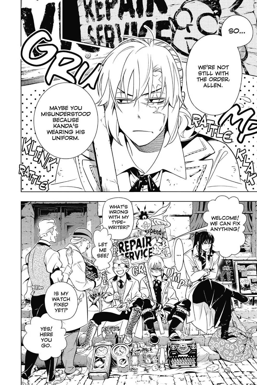 D.Gray-man Chapter 215 page 22 - 