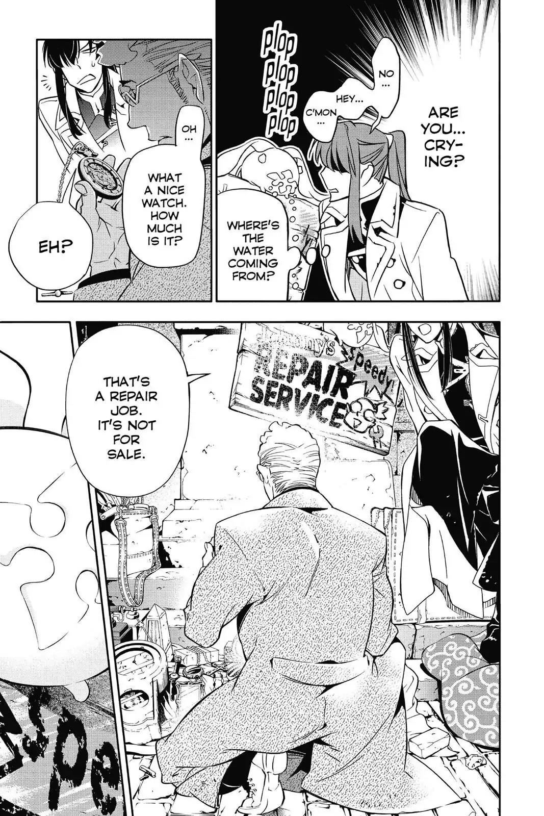 D.Gray-man Chapter 215 page 27 - 