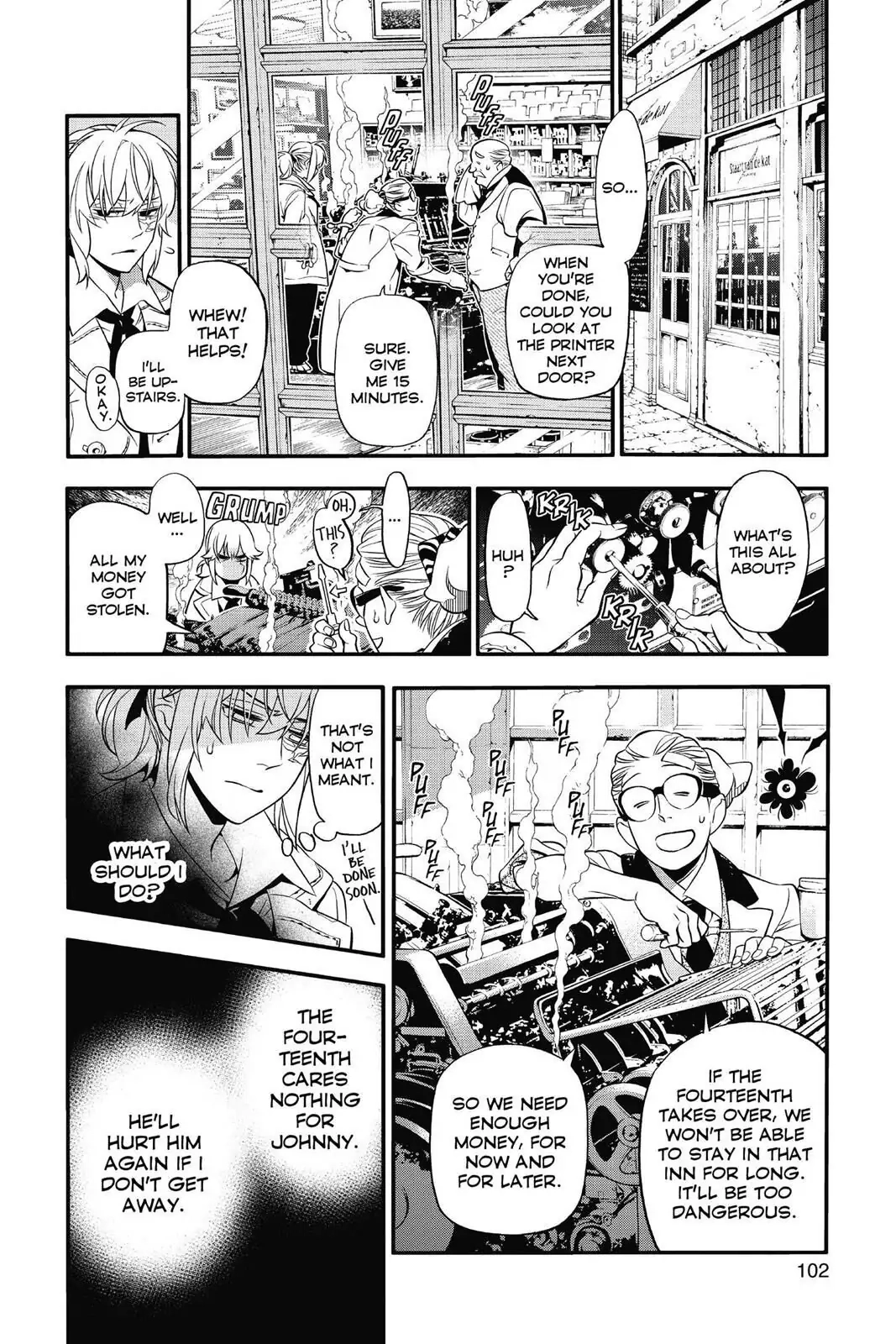 D.Gray-man Chapter 215 page 28 - 