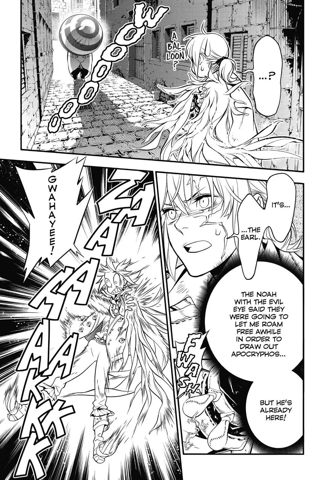 D.Gray-man Chapter 218 page 3 - 