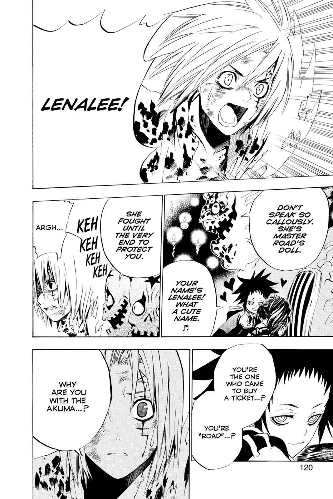 D.Gray-man Chapter 22 page 14 - 