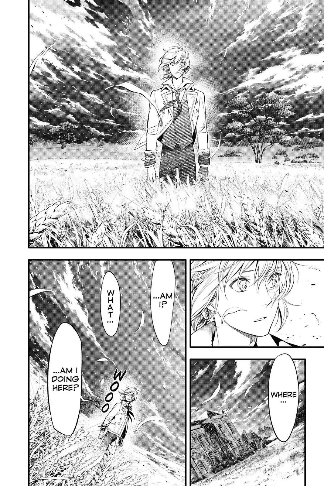 D.Gray-man Chapter 222 page 4 - 