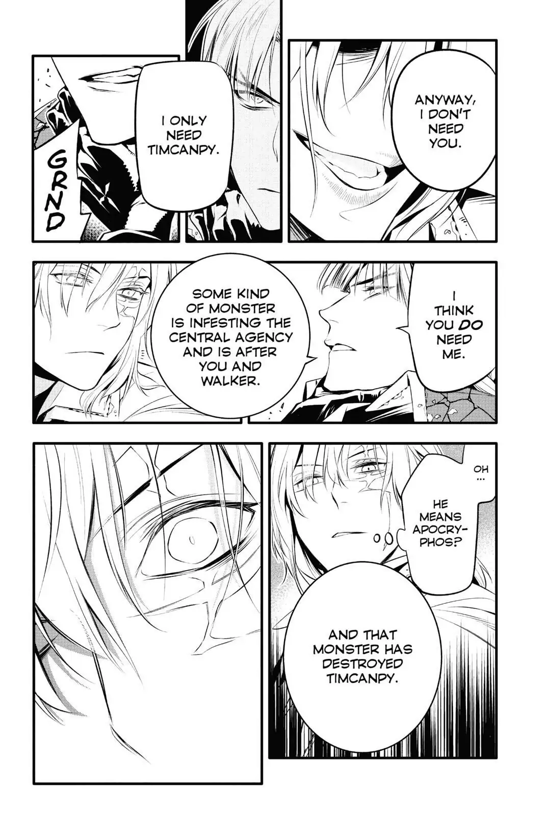 D.Gray-man Chapter 223 page 17 - 
