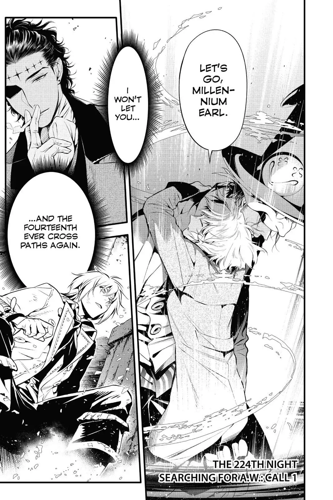 D.Gray-man Chapter 224 page 1 - 