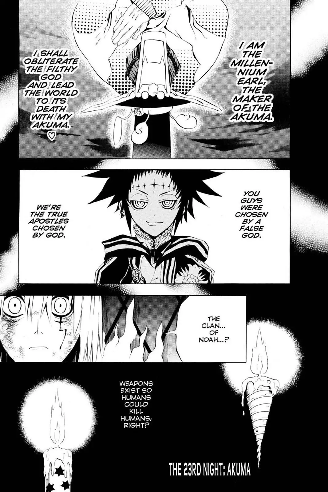 D.Gray-man Chapter 23 page 1 - 