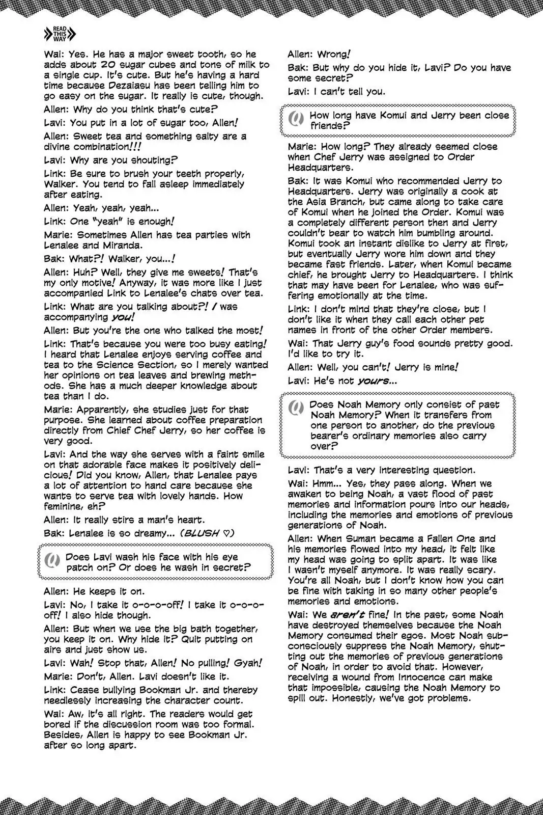 D.Gray-man Chapter 230.5 page 5 - 