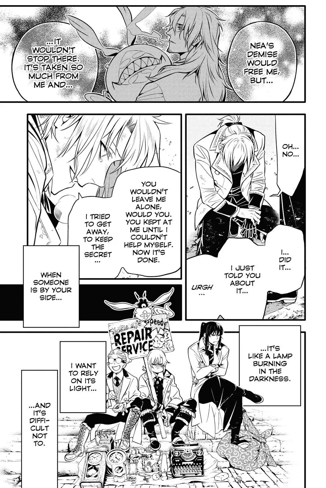 D.Gray-man Chapter 230 page 23 - 