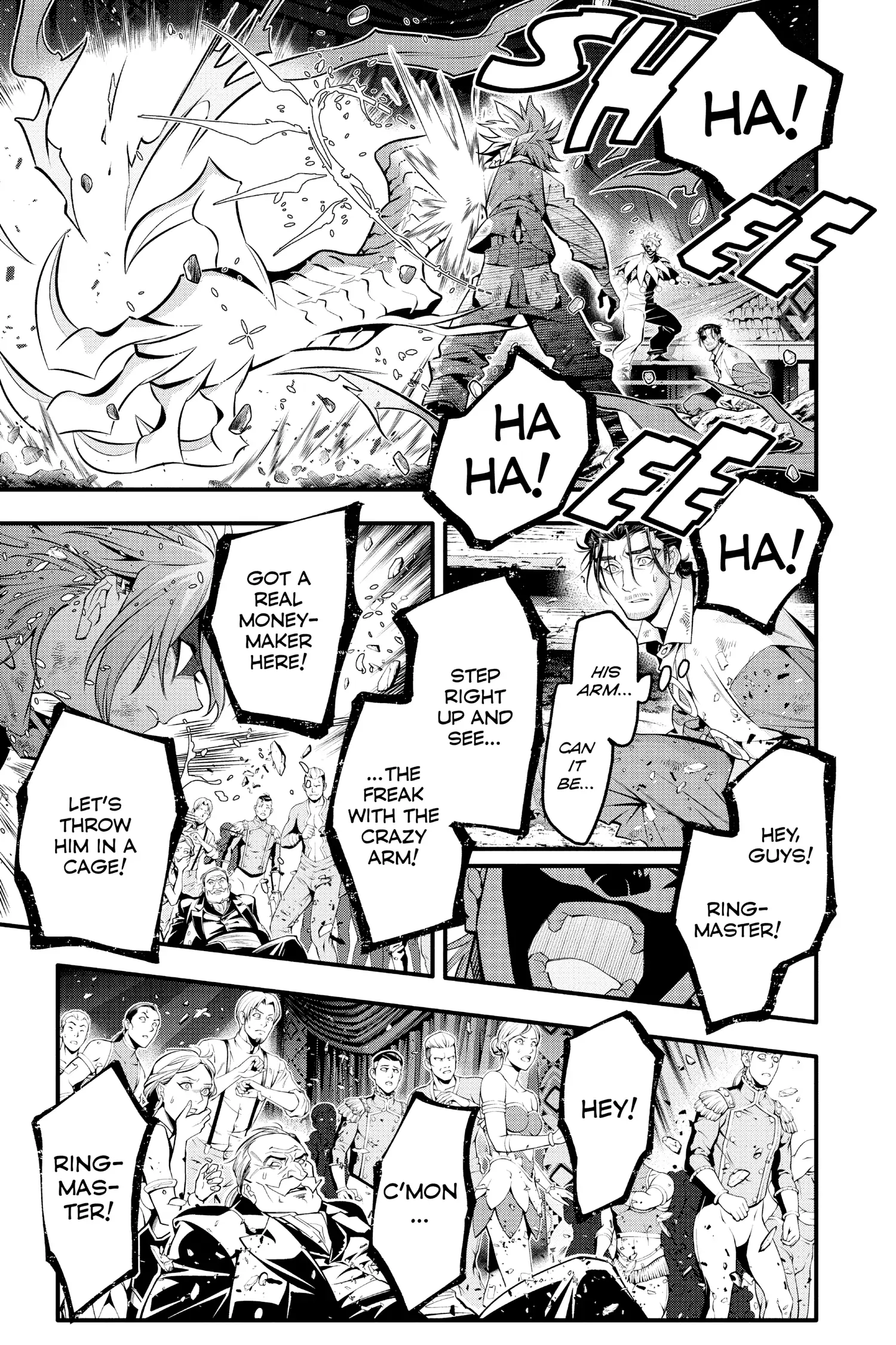 D.Gray-man Chapter 241 page 4 - 