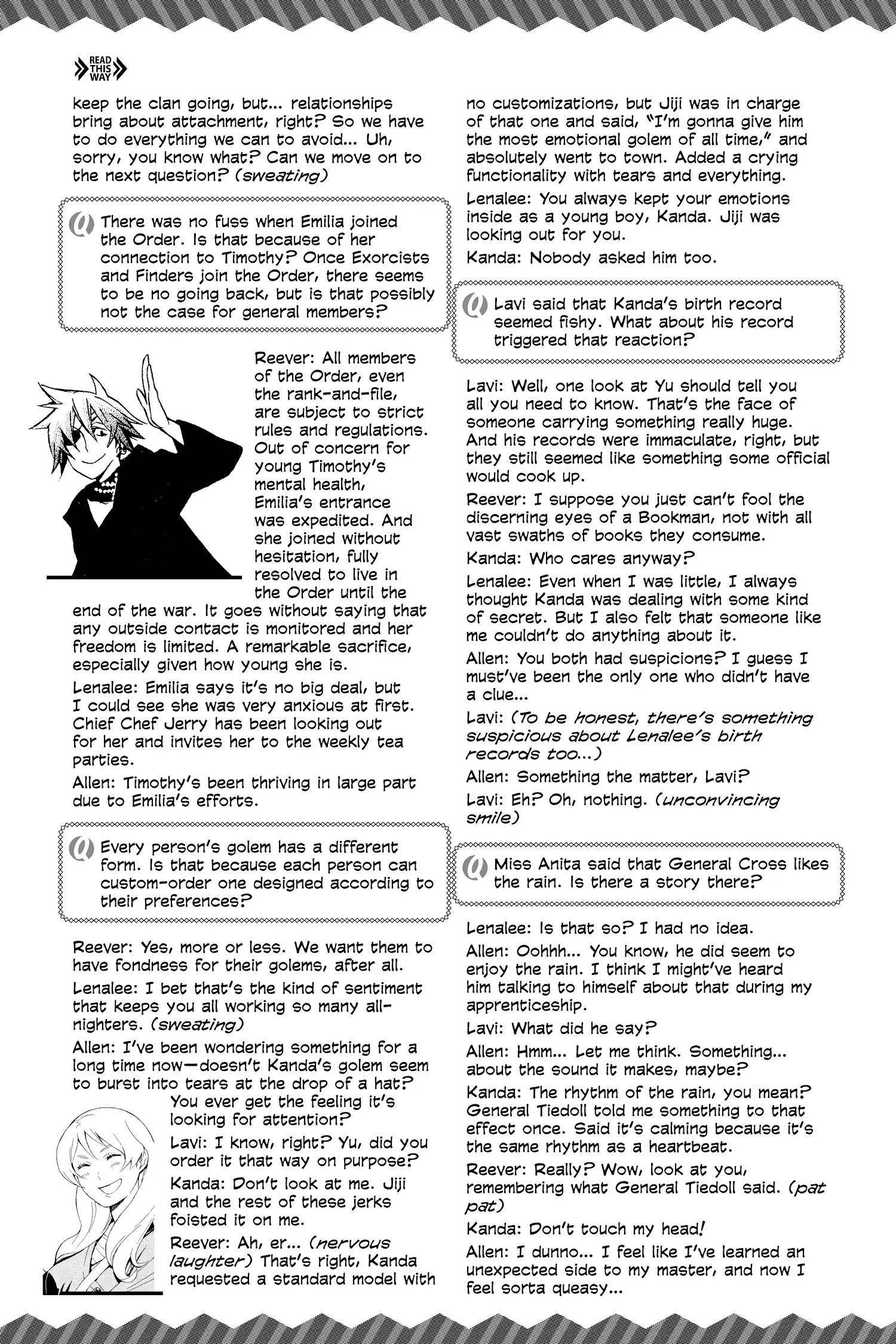 D.Gray-man Chapter 245.5 page 4 - 