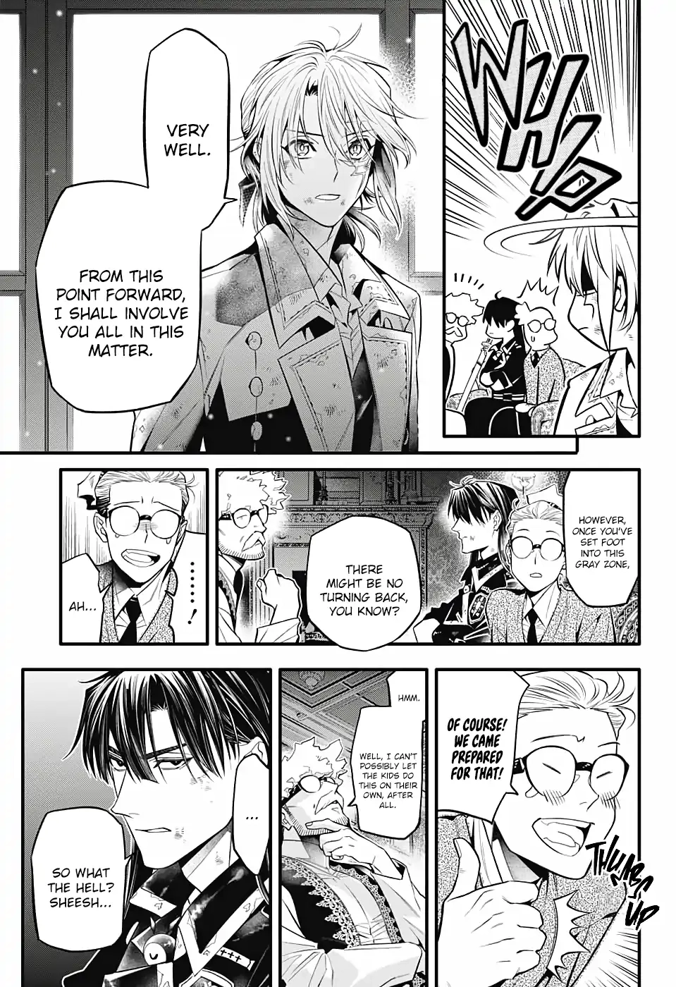 D.Gray-man Chapter 247 page 18 - 