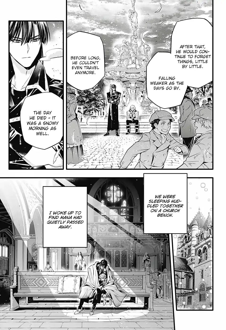 D.Gray-man Chapter 247 page 4 - 