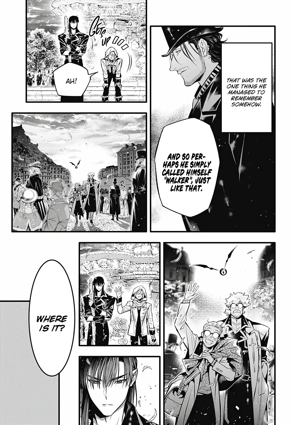 D.Gray-man Chapter 247 page 8 - 
