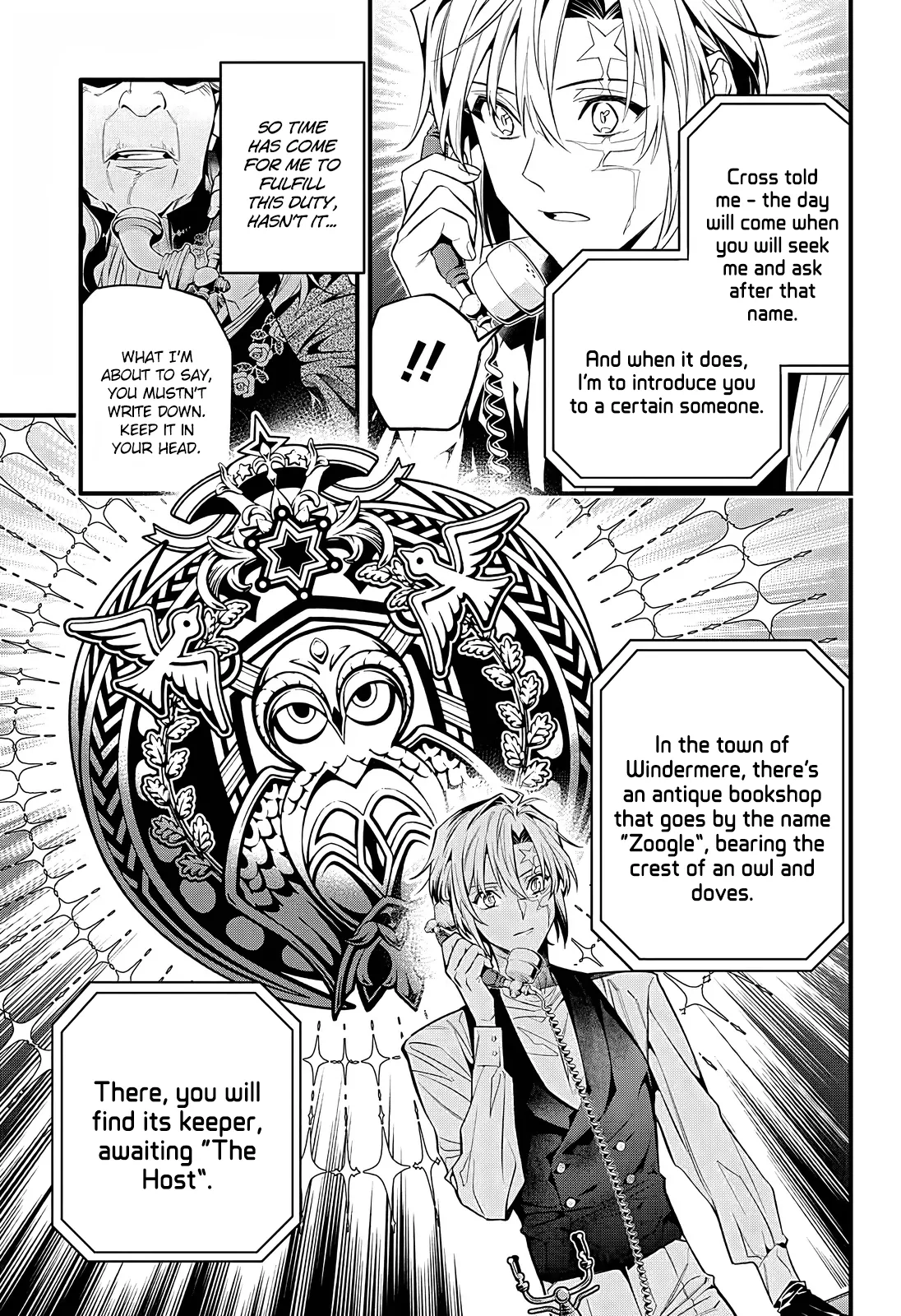 D.Gray-man Chapter 249 page 11 - 