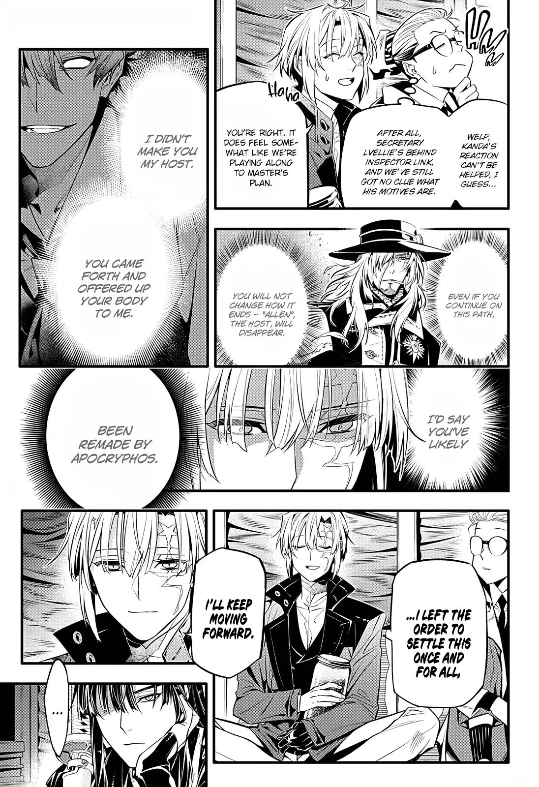D.Gray-man Chapter 249 page 17 - 