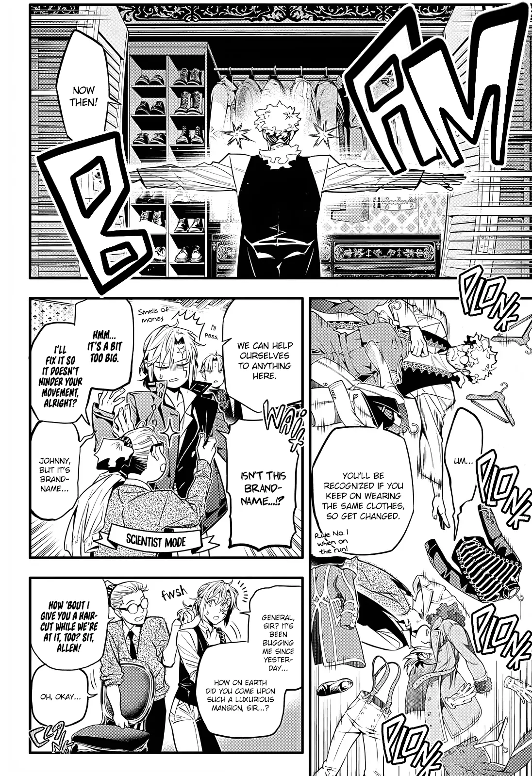 D.Gray-man Chapter 249 page 4 - 