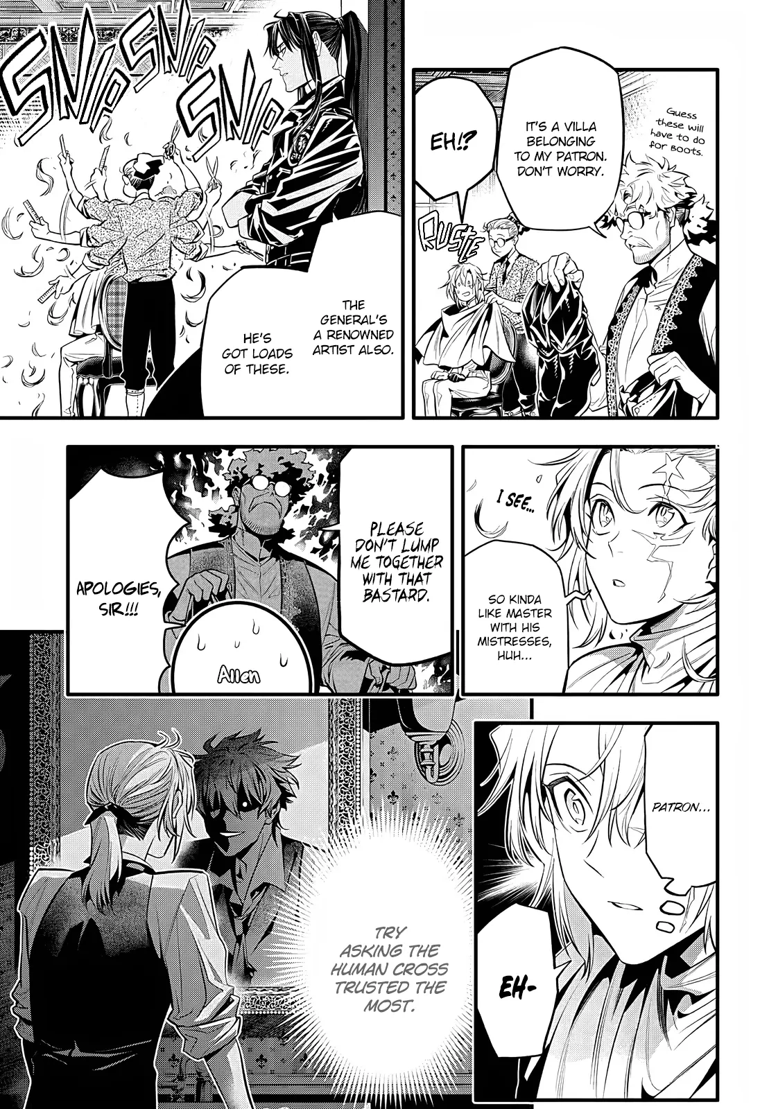 D.Gray-man Chapter 249 page 5 - 