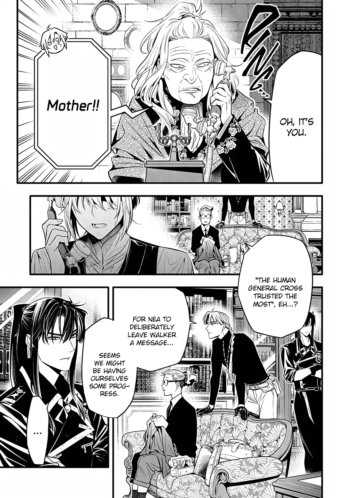 D.Gray-man Chapter 249 page 7 - 