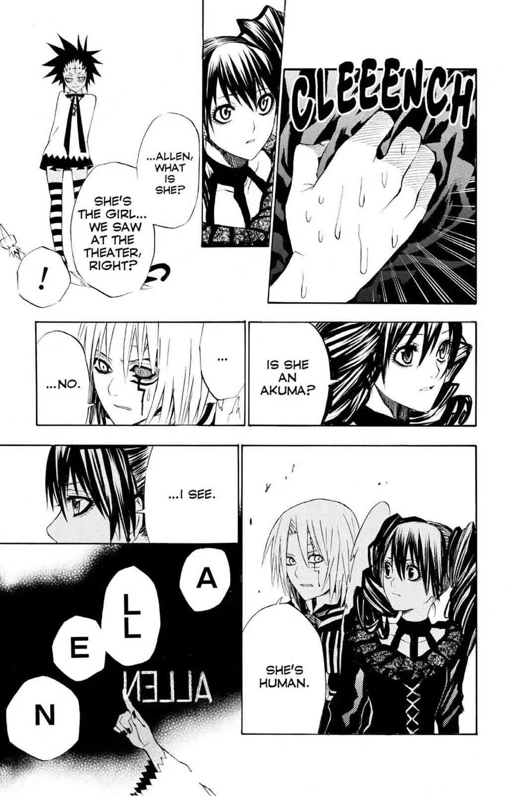 D.Gray-man Chapter 25 page 6 - 