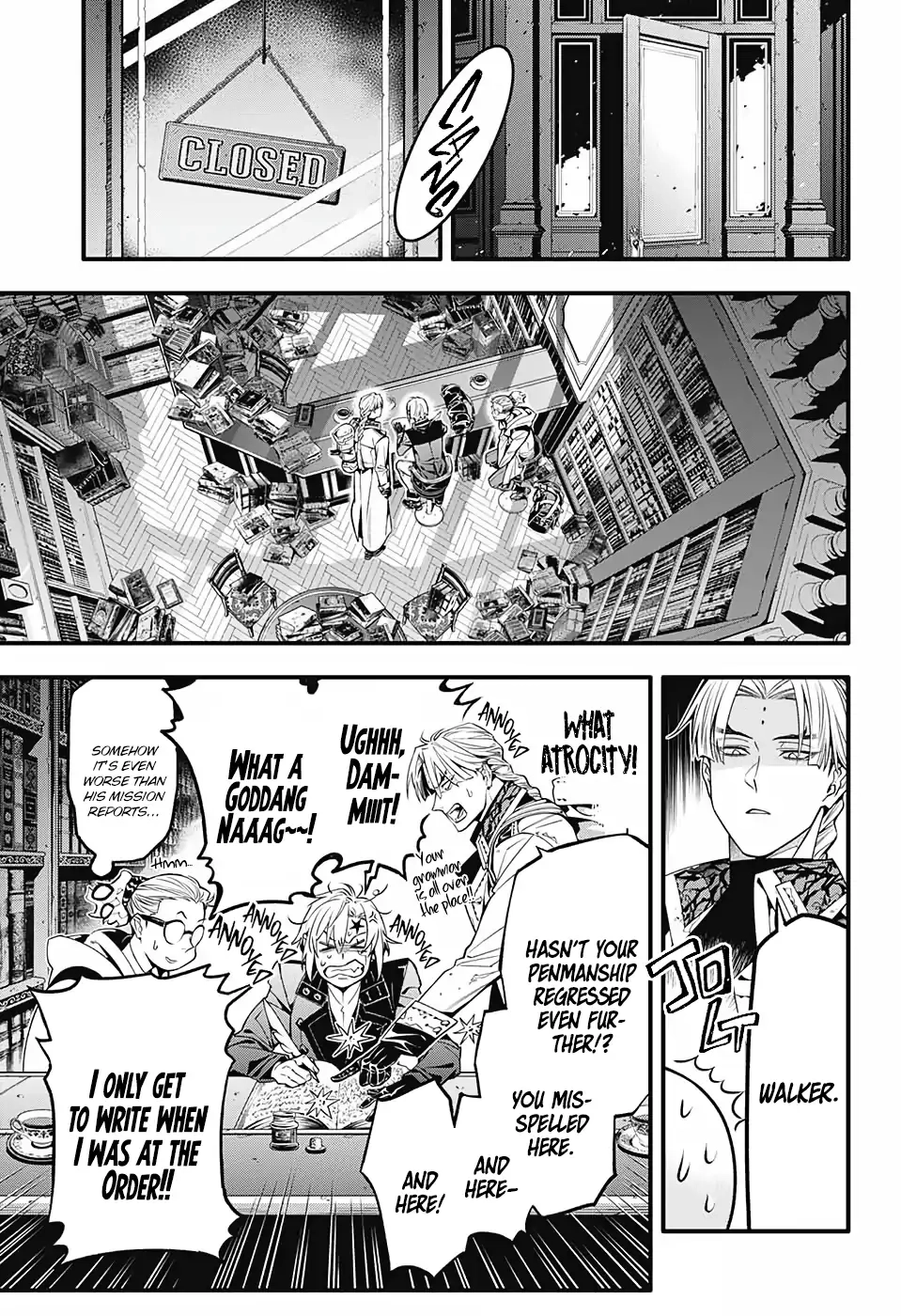 D.Gray-man Chapter 251 page 9 - 