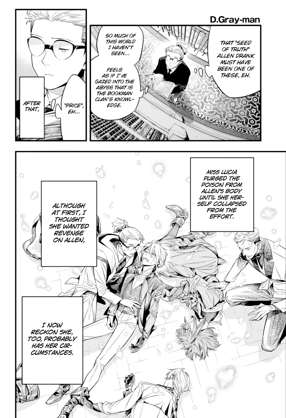 D.Gray-man Chapter 256 page 4 - 