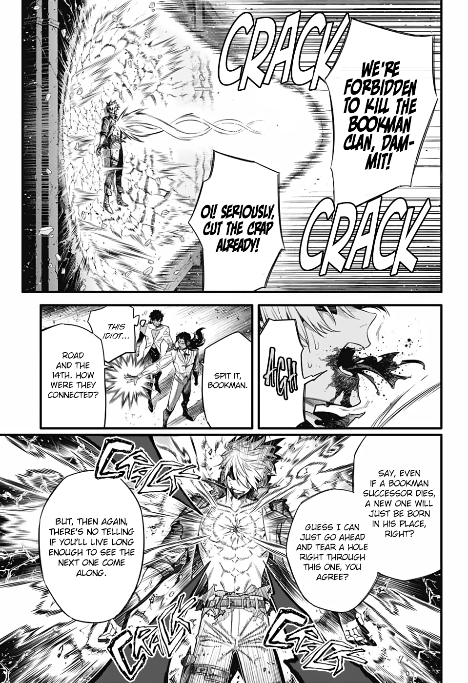 D.Gray-man Chapter 257 page 4 - 
