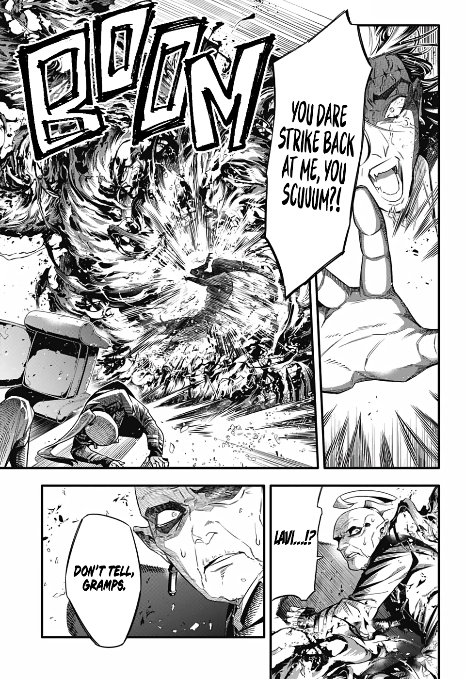 D.Gray-man Chapter 257 page 8 - 