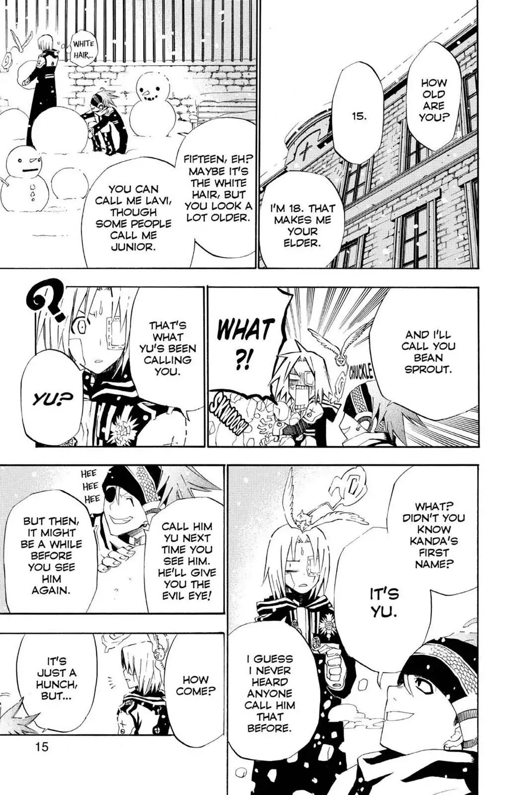 D.Gray-man Chapter 27 page 16 - 