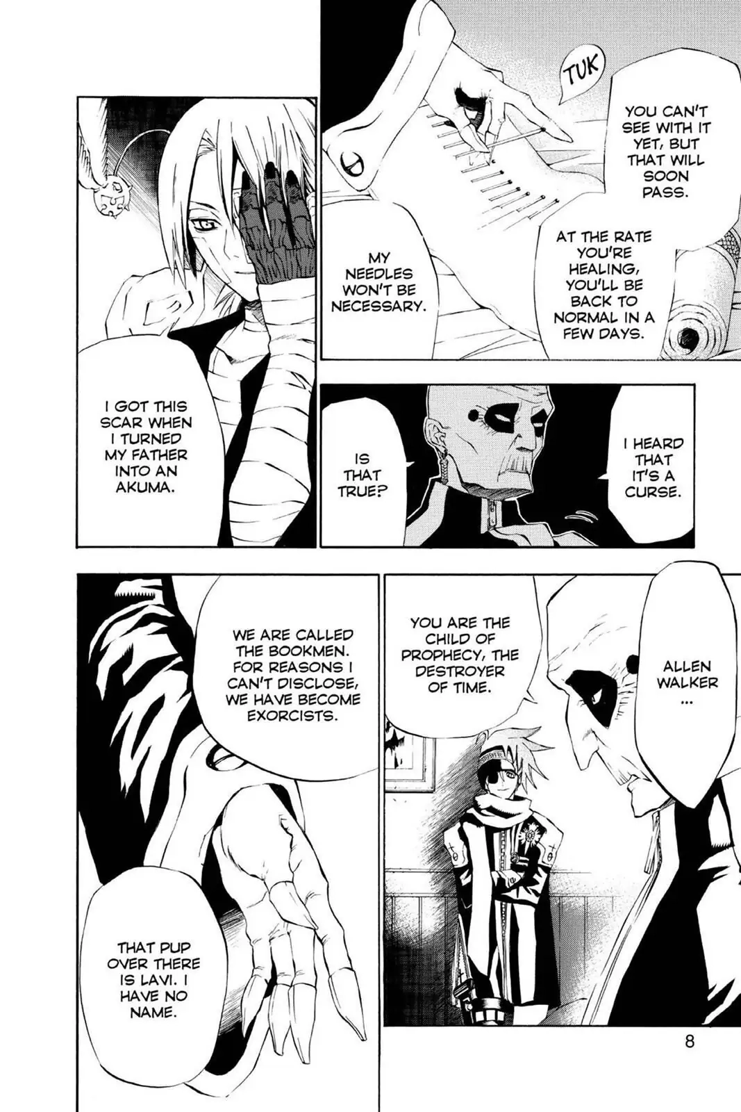 D.Gray-man Chapter 27 page 9 - 