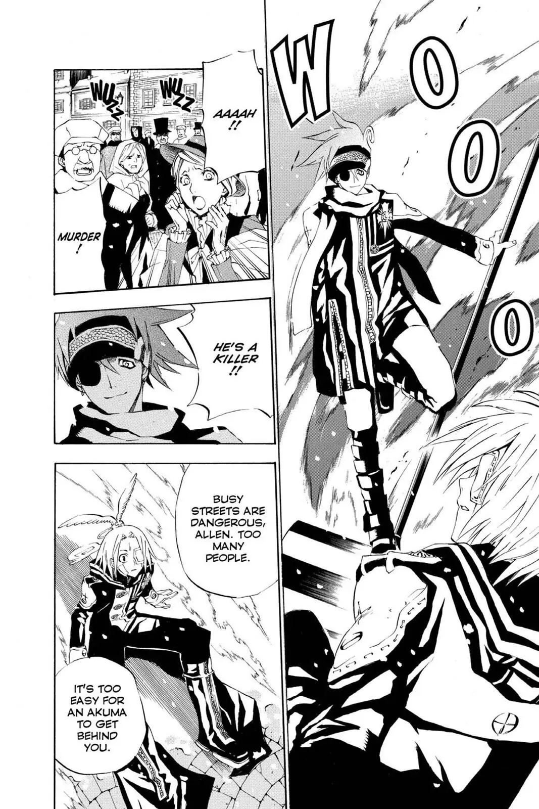 D.Gray-man Chapter 28 page 4 - 
