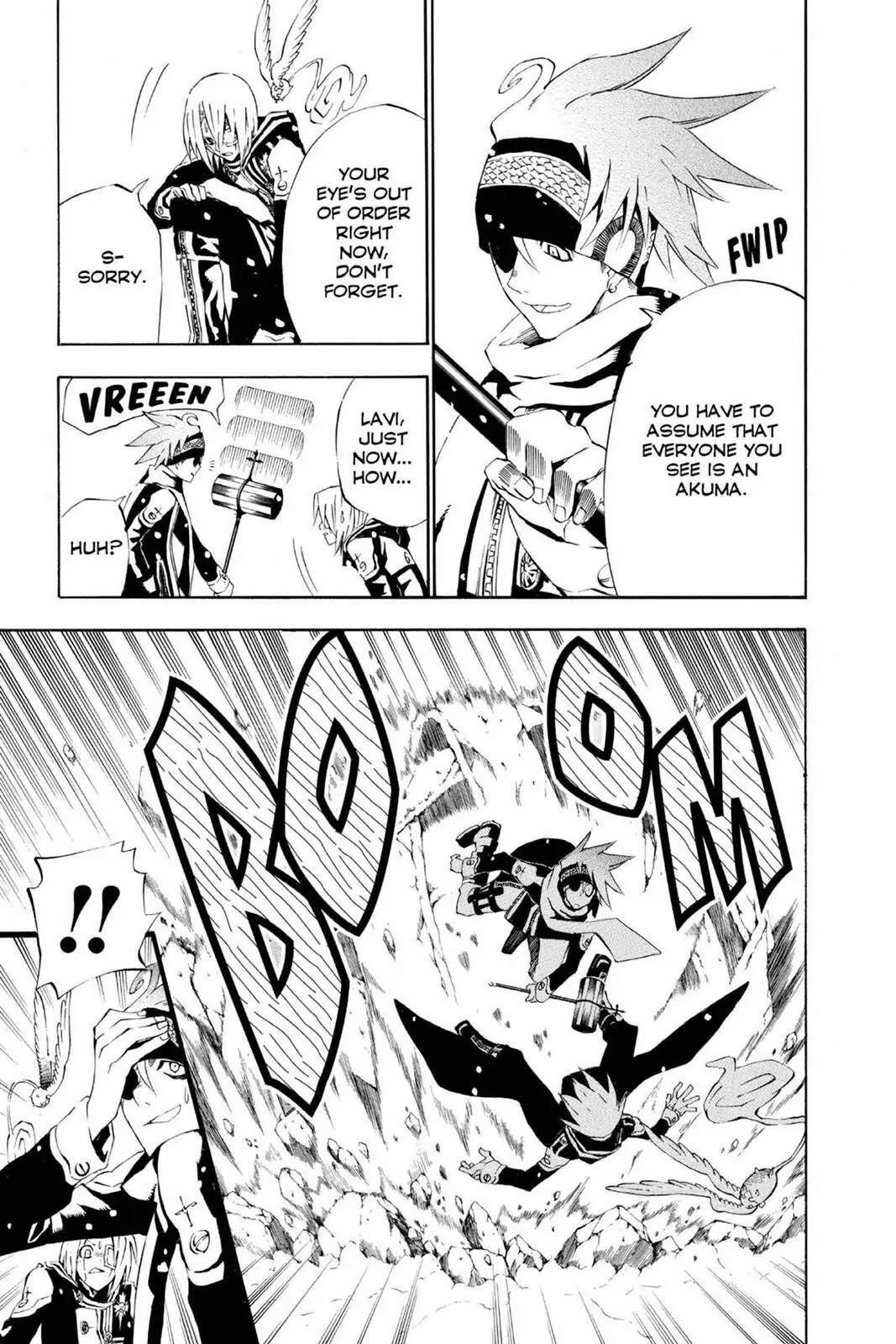 D.Gray-man Chapter 28 page 5 - 