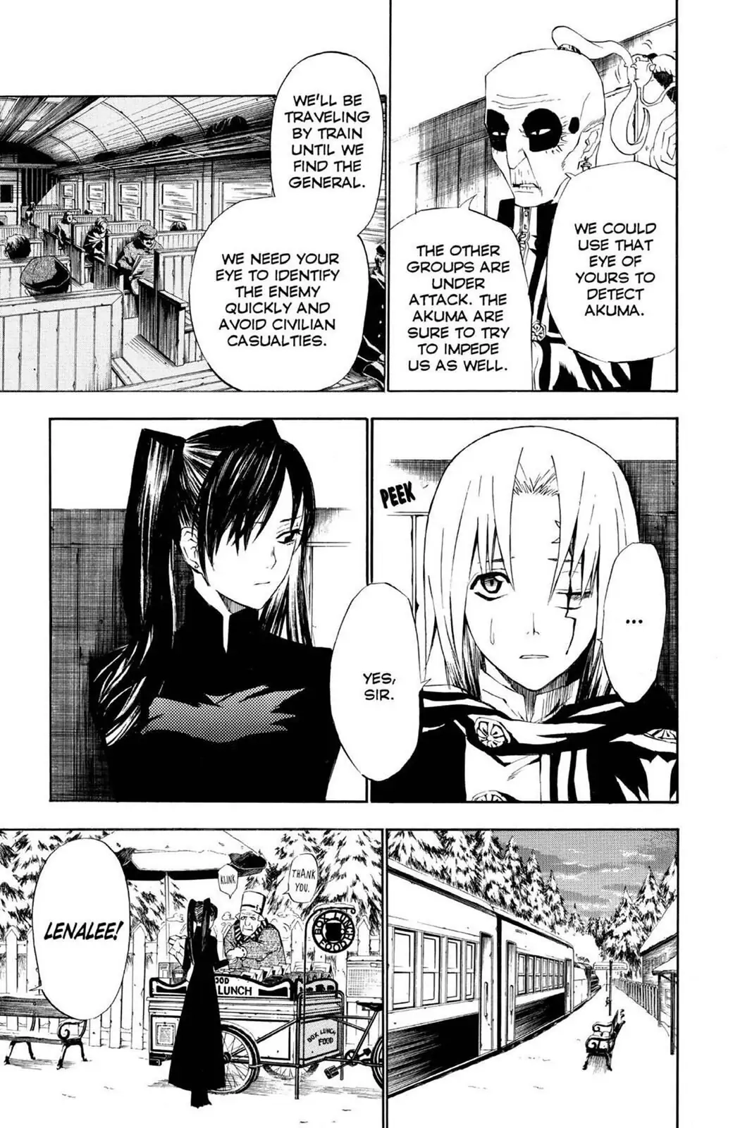 D.Gray-man Chapter 30 page 11 - 