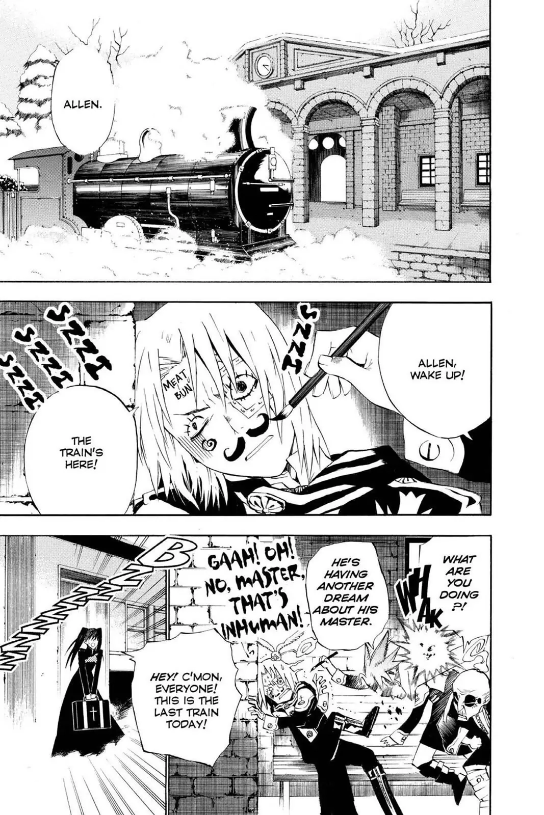 D.Gray-man Chapter 30 page 5 - 