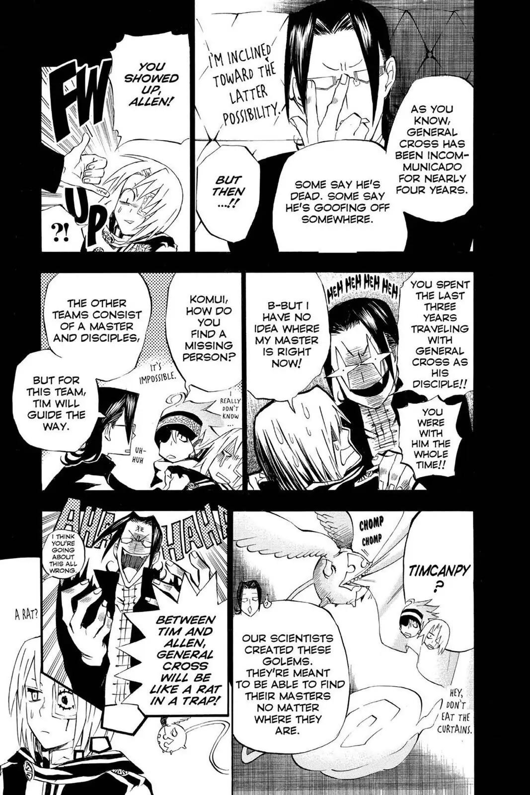 D.Gray-man Chapter 30 page 7 - 