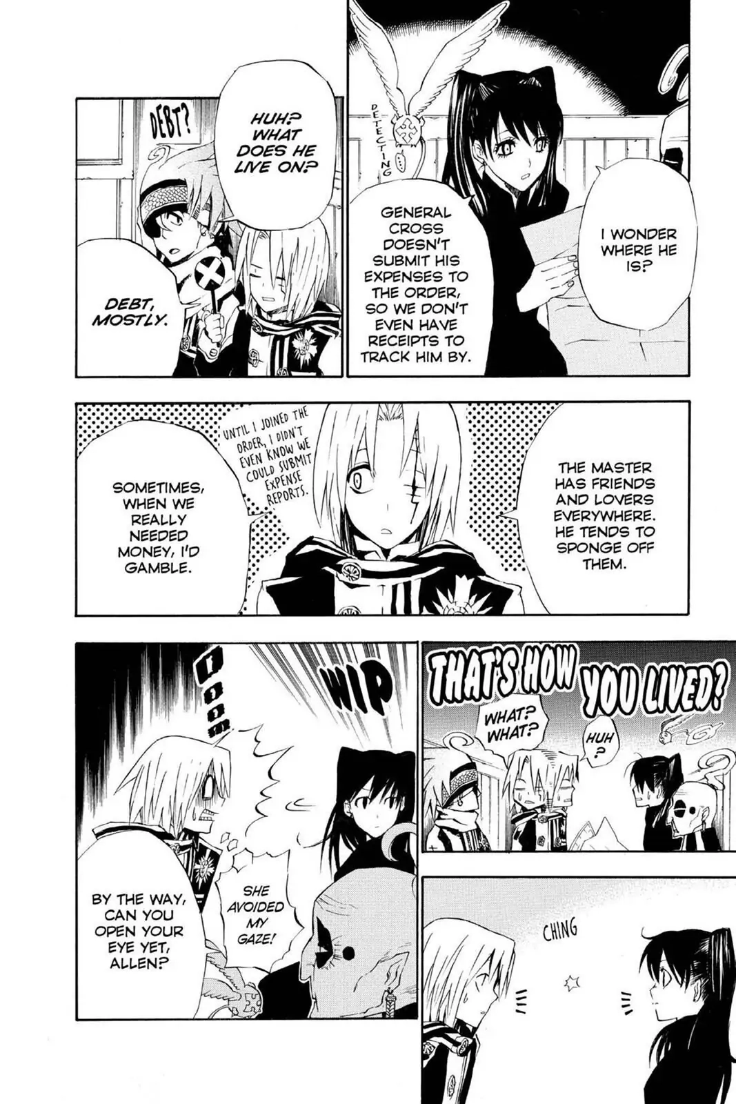 D.Gray-man Chapter 30 page 10 - 