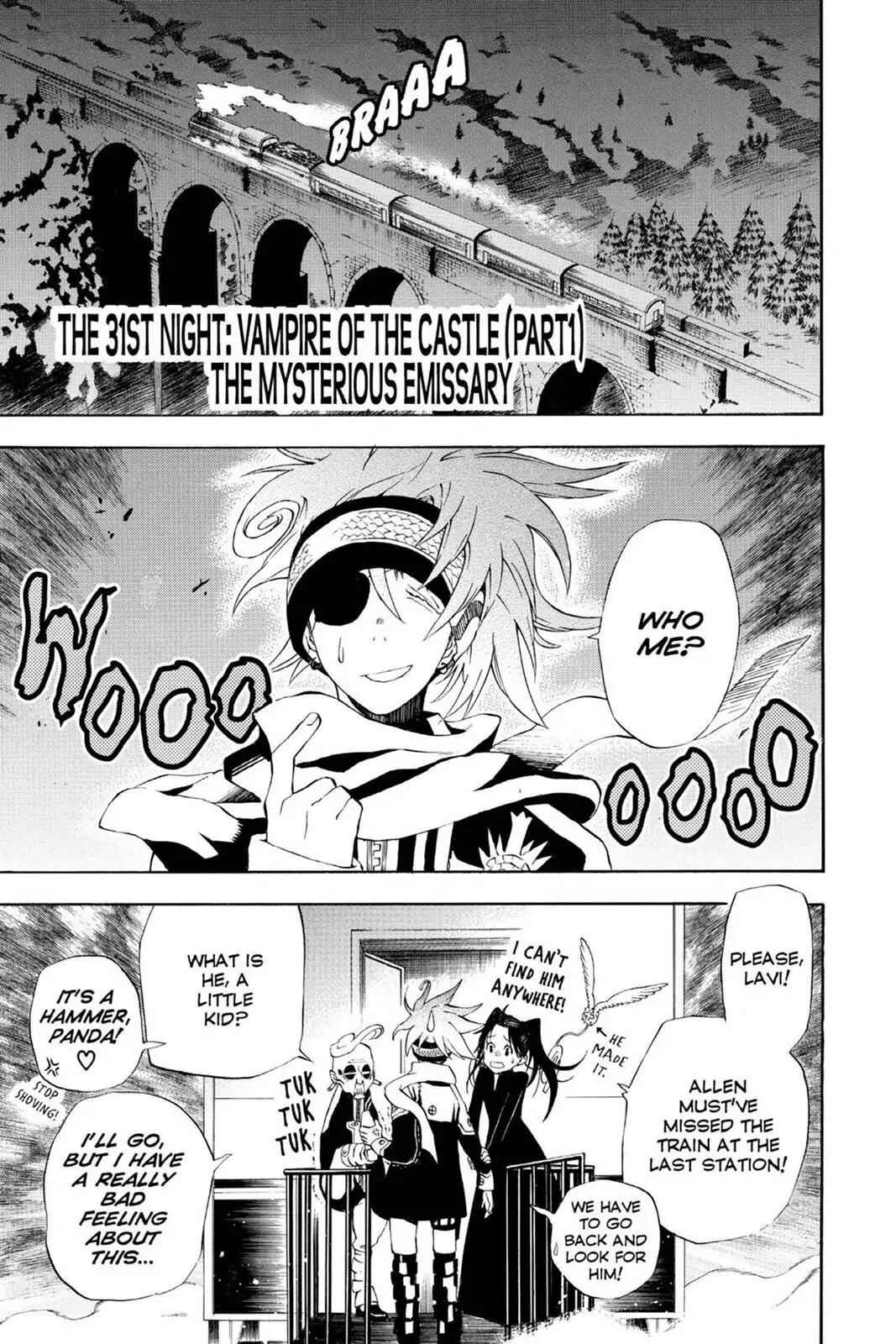 D.Gray-man Chapter 31 page 1 - 