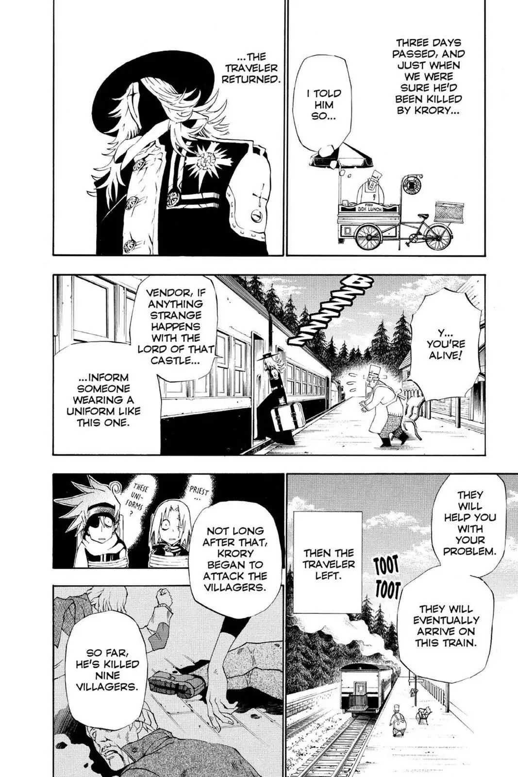 D.Gray-man Chapter 31 page 10 - 
