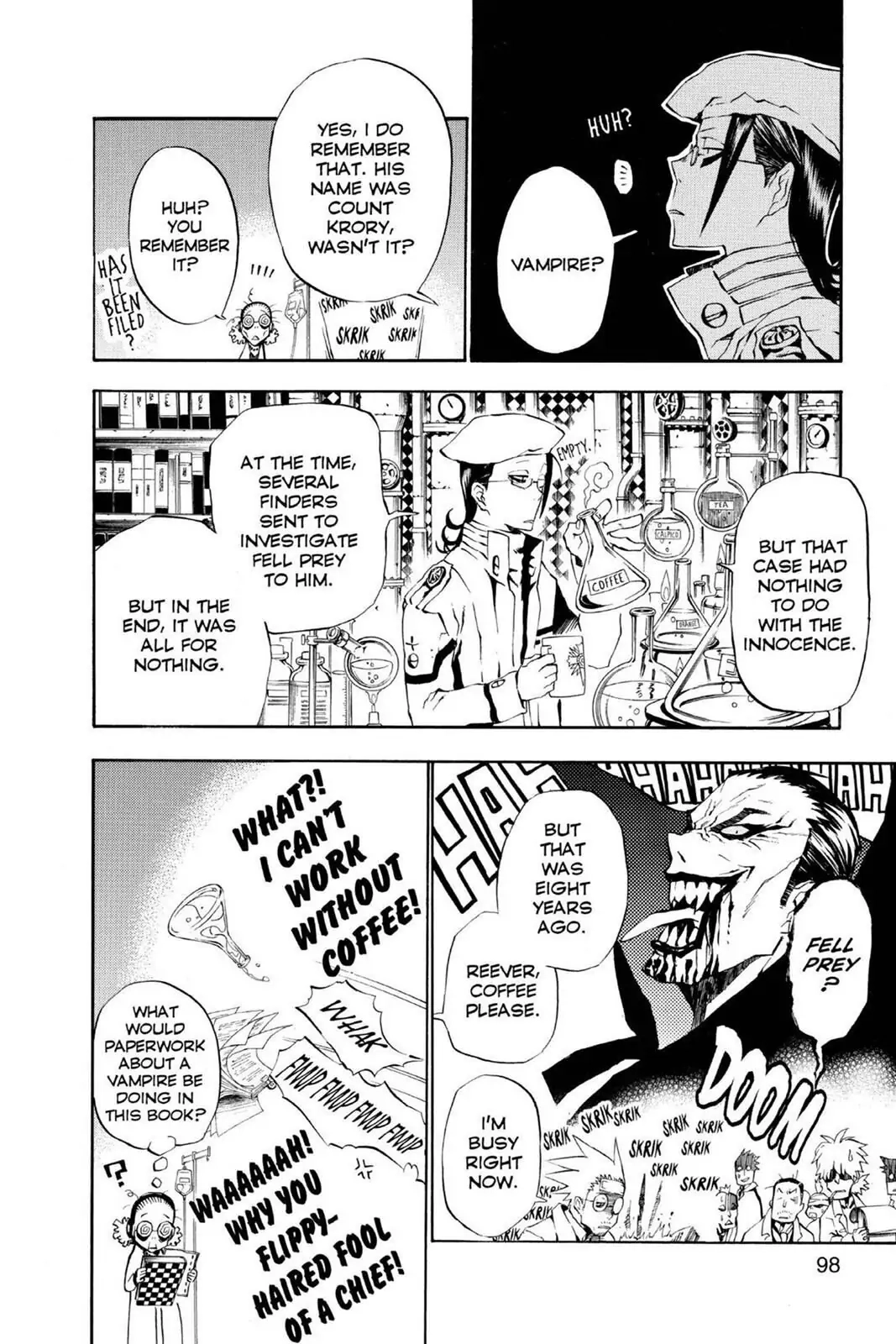 D.Gray-man Chapter 32 page 2 - 