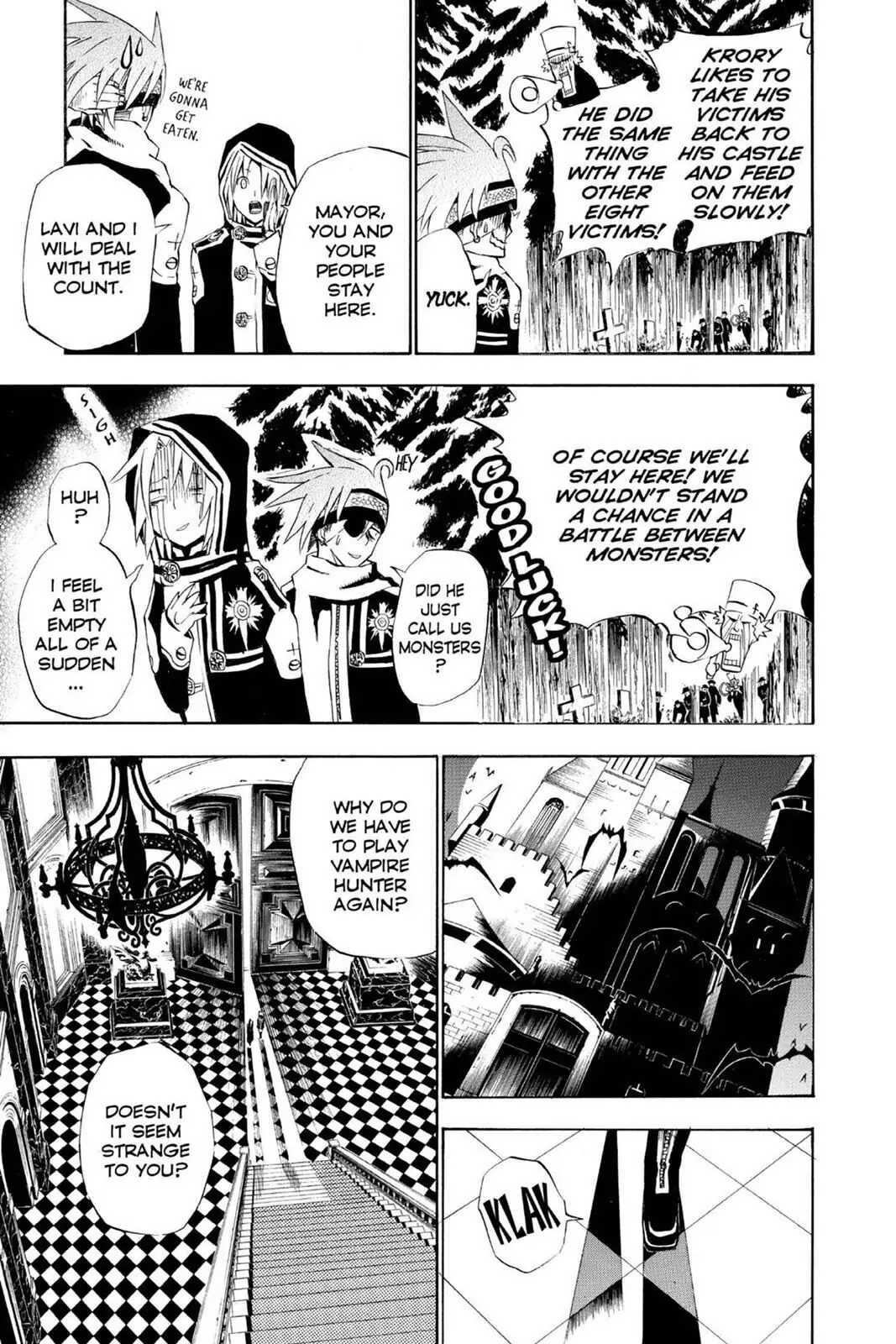 D.Gray-man Chapter 33 page 8 - 