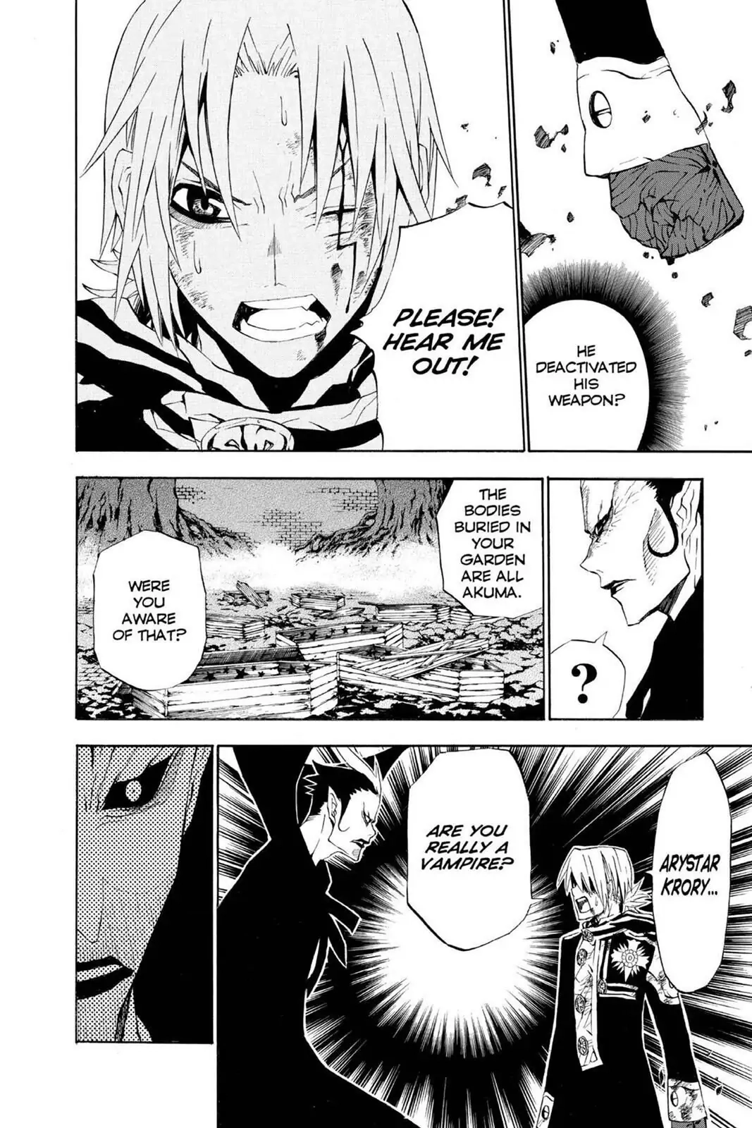 D.Gray-man Chapter 35 page 5 - 