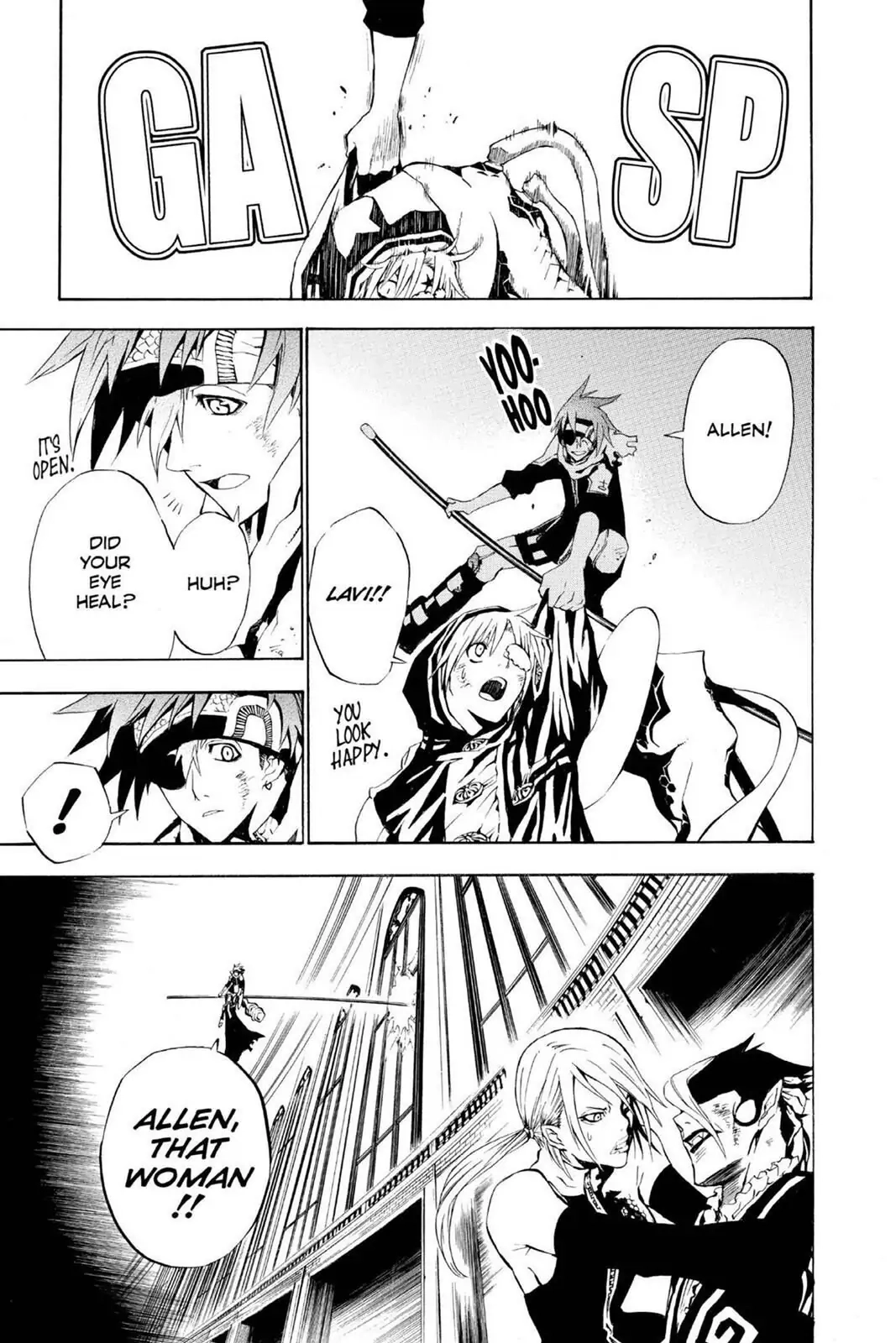D.Gray-man Chapter 37 page 23 - 