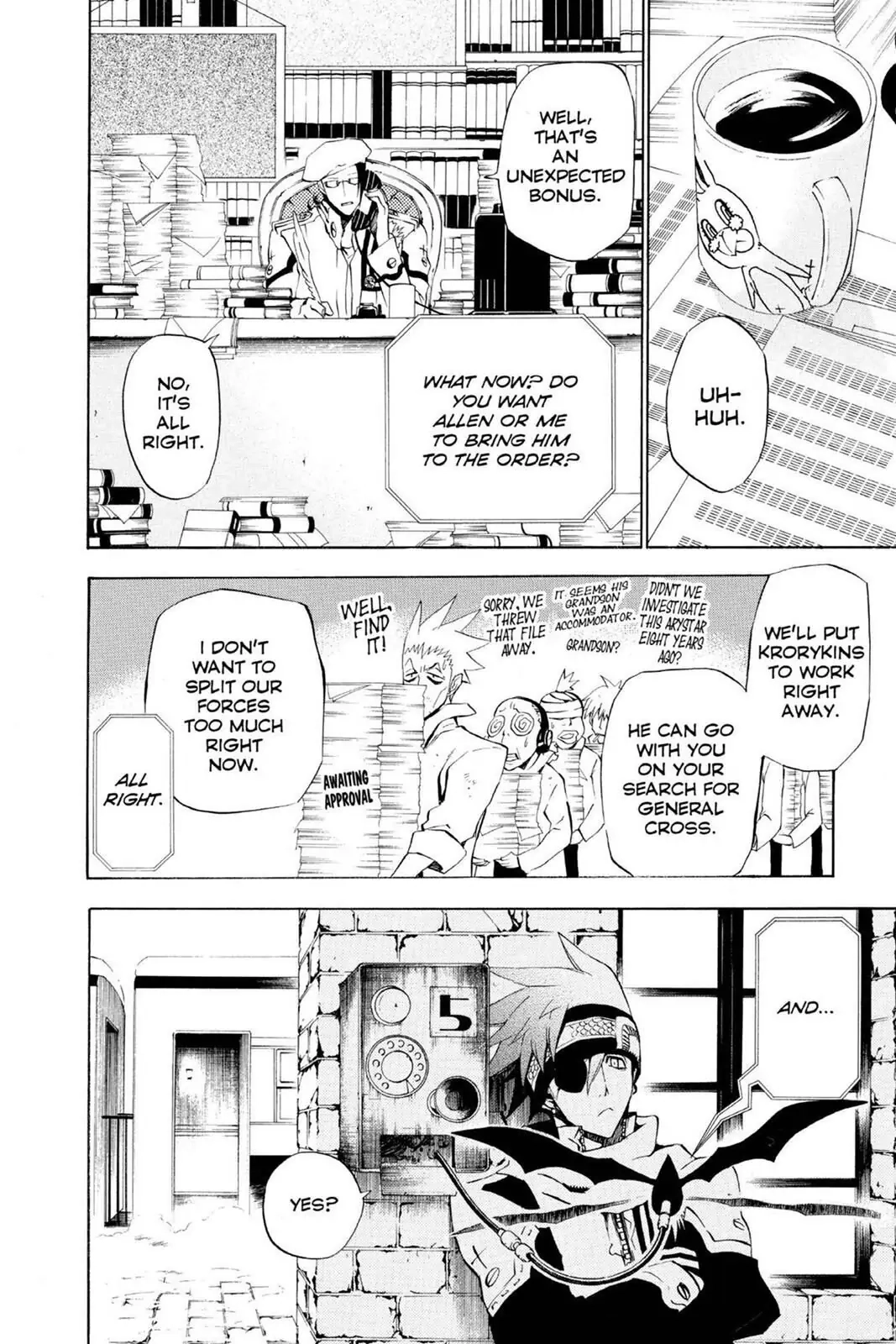 D.Gray-man Chapter 41 page 2 - 