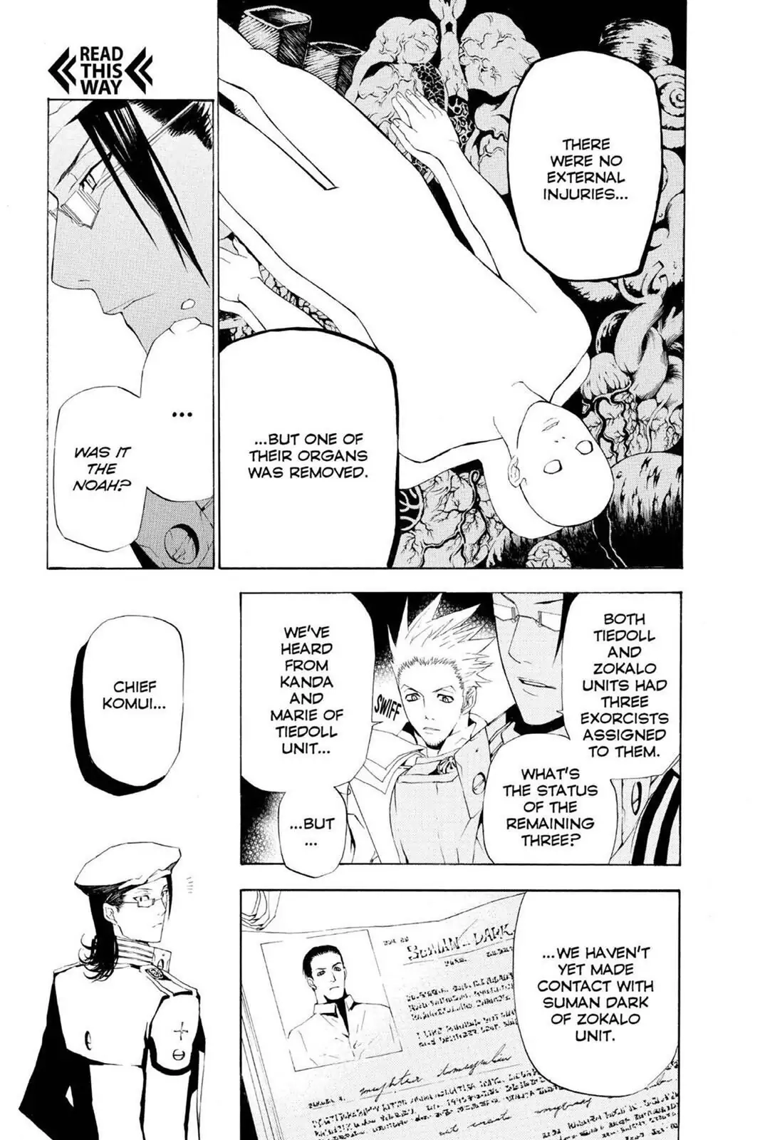 D.Gray-man Chapter 44 page 12 - 