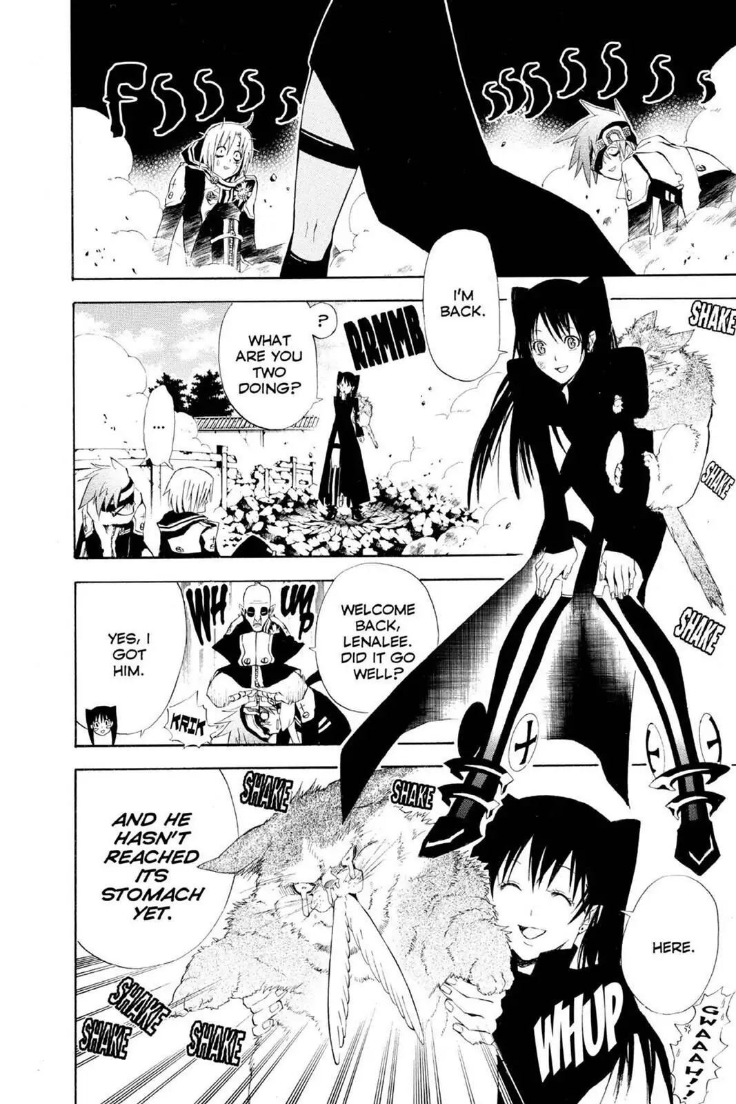 D.Gray-man Chapter 45 page 8 - 